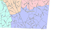 This map illustrates the boundaries for precinct 26.